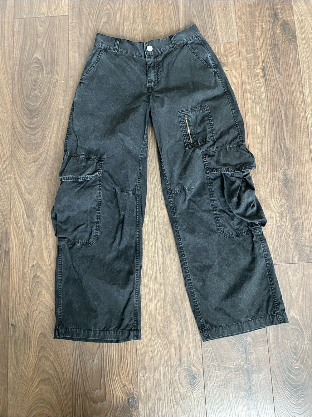 BDG Black Casual Cargo Pants